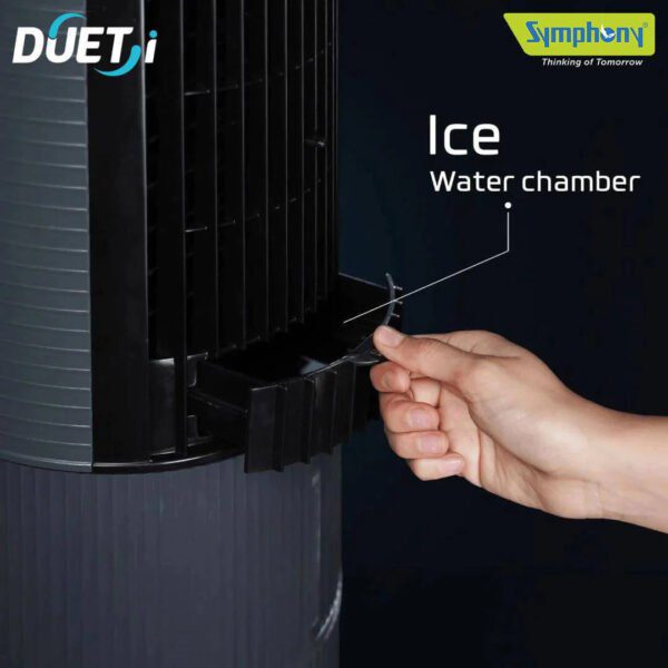 Symphony Duet Personal Table Cooling Fan for Home, Office, Shop Ultra High Speed Table Fan - Image 10