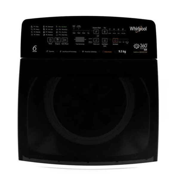 Whirlpool 9.5 kg 5 Star,With Hard water wash Fully Automatic Top Load Washing Machine with In-built Heater Grey  (360 BW PRO-H 9.5 GRAPHITE 10YMW) - Image 4