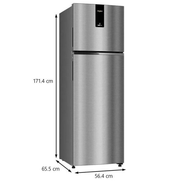 Whirlpool Intellifresh 259L 2 Star Frost Free Double-Door Refrigerator - Image 3