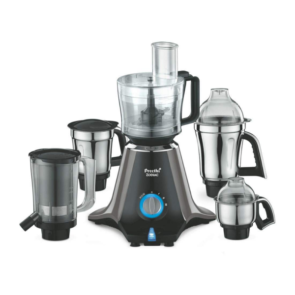 Preethi Zodiac MG 218 Mixer Grinder, 750W, 5 Jars