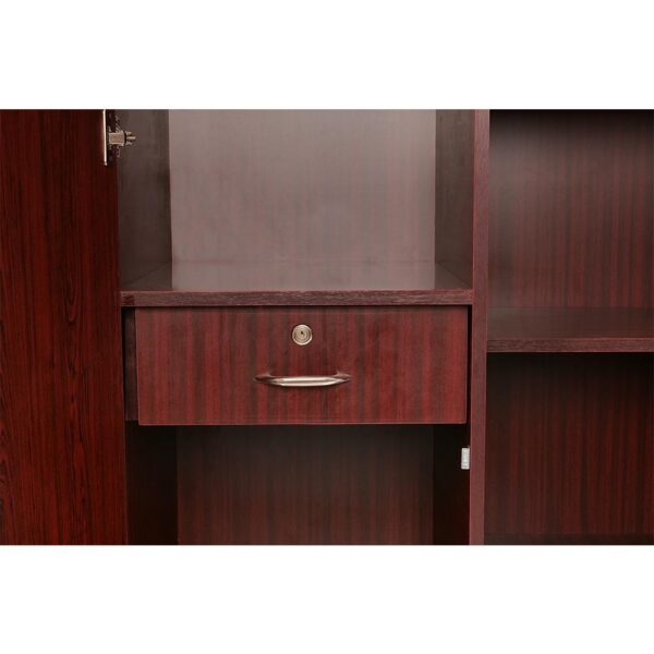 Goodwood SB-2 Door Brown Wardrobe - Image 9