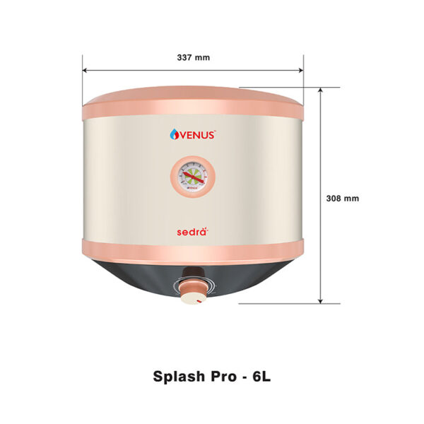 VENUS SEDRA 6L STORAGE WATER HEATER - Image 3