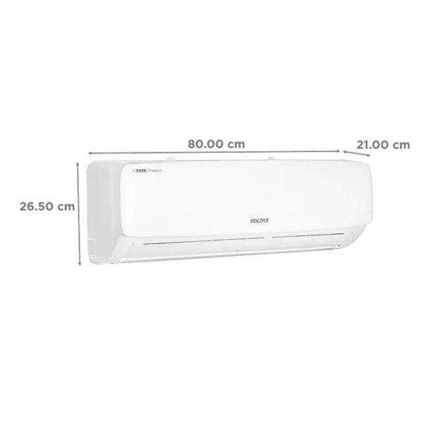 VOLTAS 123 Vectra Elegant 1 Ton 3 Star Split AC (Copper Condenser, Anti Dust Filter) - Image 3