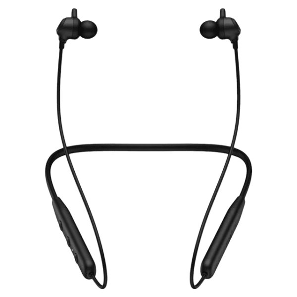 boAt Rockerz 109 Neckband with Environmental Noise Cancellation (IPX5 Water Resistant, ASAP Charge, Active Black)