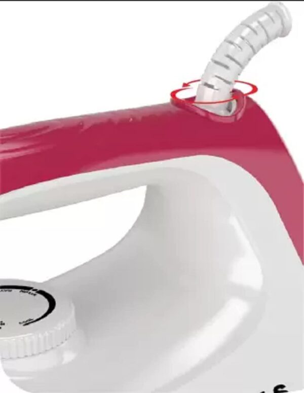 HAVELLS IRON BOX - DRY IRON CZAR RUBY & WHITE 1000 W - Image 2