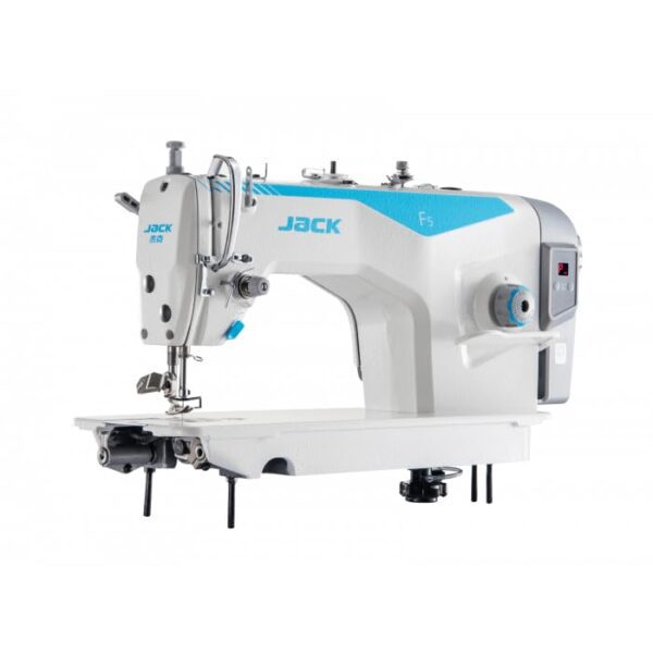 Jack F5 Single Needle Energy Saver Industrial Lockstitch Machine, White - Image 2