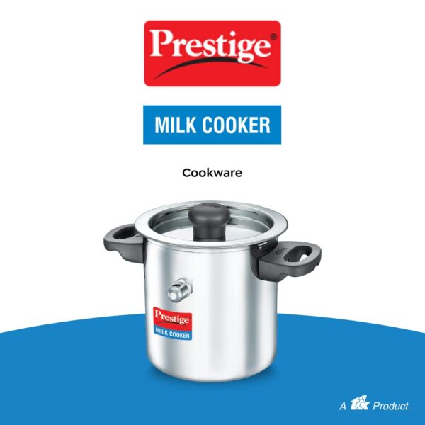 Prestige SS Milk Cooker 1.0L, Stainless Steel, Silver - Image 6