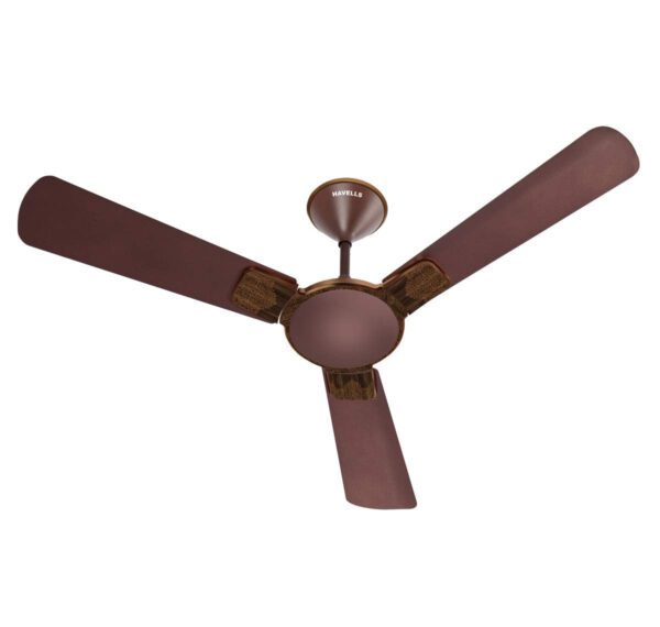 Havells Enticer Art Heritage 1200mm Decorative, Dust Resistant, High Power in Low Voltage (HPLV), High Speed Ceiling Fan (Espresso Brown Copper) - Image 2