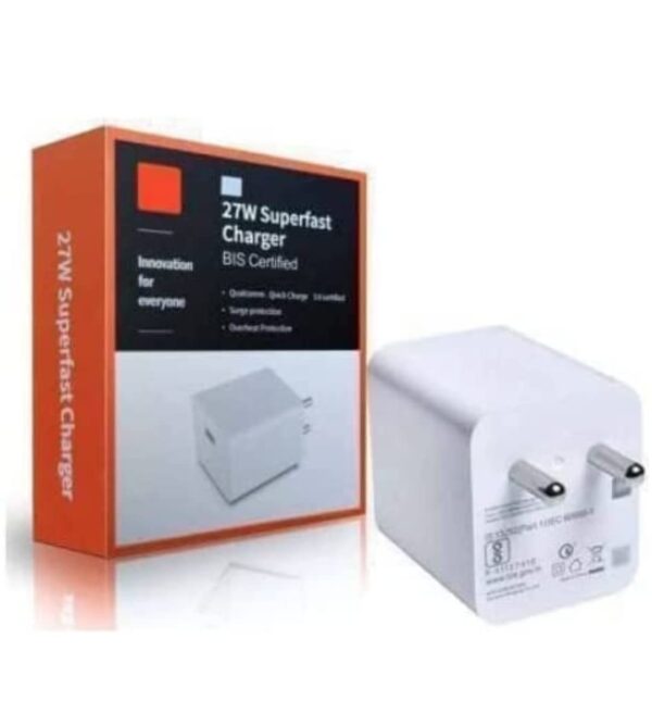 MI 27W Superfast Charger (Sonic Charge Adapter) - Image 4