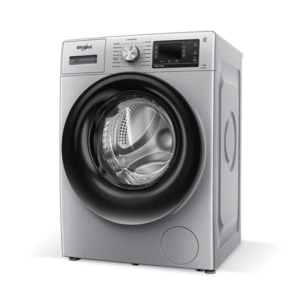 Whirlpool 8 kg Fully Automatic Front Load Washing Machine with In-built Heater Black  (XO8014BYS) - Image 3