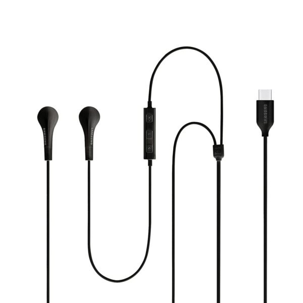 Samsung Original IC050 Type-C Wired in Ear Earphone with mic (Black & White - Image 4