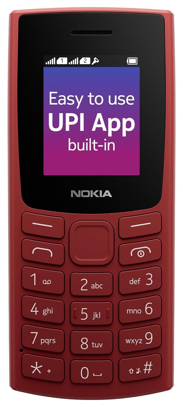 Nokia 106 Single Sim, Keypad Phone with Built-in UPI Payments App, Long-Lasting Battery, Wireless FM Radio & MP3 Player, and MicroSD Card Slot - Image 11