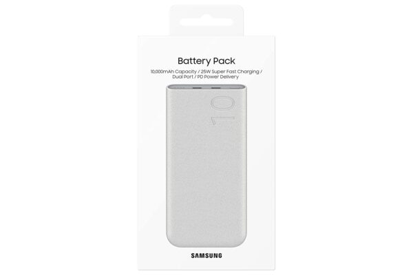 SAMSUNG 10000 mAh Power Bank (25 W, Fast Charging)  (Beige, Lithium-ion) - Image 2