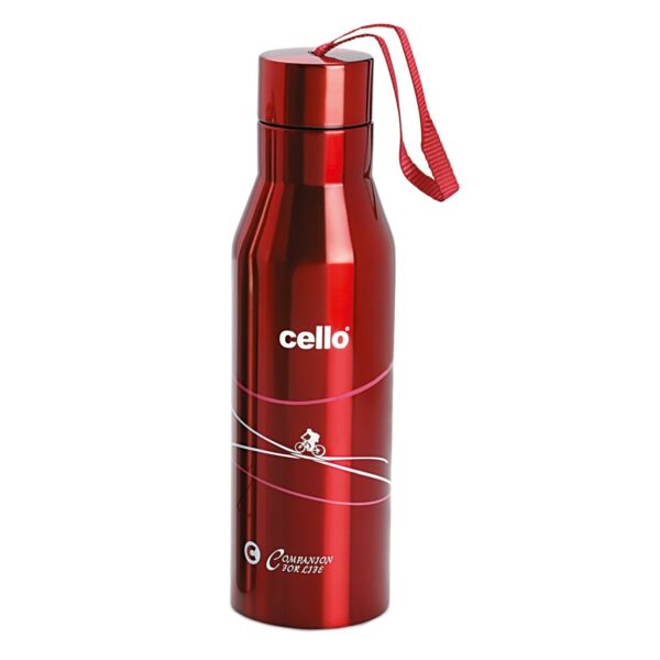 Cello Refresh Stainless Steel Double Walled Water Bottle, Hot and Cold - Image 7