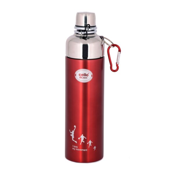 Cello Sleek Stainless Steel Bottle (Multicolor) - Image 6