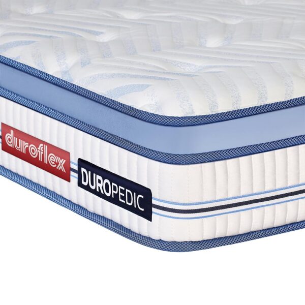 duroflex Strength Plus - Doctor Recommended | 5 Zone Dual Density Orthopedic Support Layer |High Density Coir |8 Inch King Size Memory Foam Euro-top Mattress, (78X72X 6+2 Inch) - Image 3