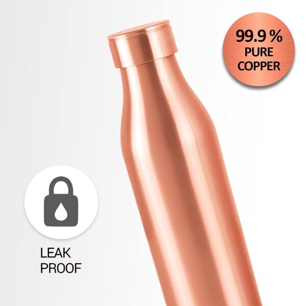 MILTON Copper Charge 1000 Water Bottle, 930 ml, 1 Piece - Image 2