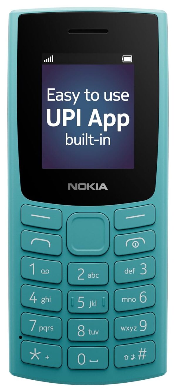 Nokia All-New 105 Single Sim Keypad Phone with Built-in UPI Payments, Long-Lasting Battery, Wireless FM Radio - Image 10