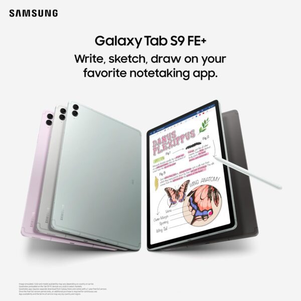 Samsung Galaxy Tab S9 FE 27.69 cm (10.9 inch) Display, RAM 6 GB, ROM 128 GB Expandable, S Pen in-Box, WiFi+5G, IP68 Tablet, Gray - Image 4