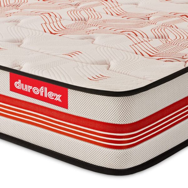 duroflex Boltt 3 Zoned NRG Layer Medium Firm King Size 7 inch Bonnell Spring Mattress with Extra Air Circulation and Coolness (78 X 72 X 7Inch) - Image 3