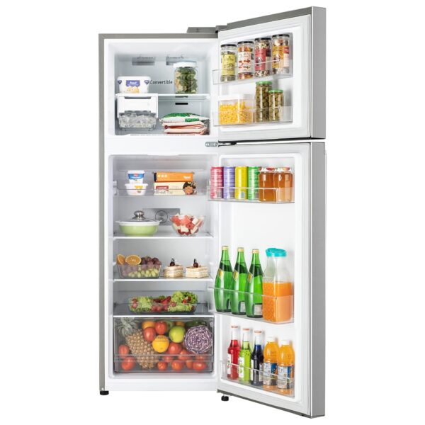 LG 246 L 3 Frost-Free Smart Inverter Compressor Double Door Refrigerator (2023 Model, GL-S262SPZX, Shiny Steel - Image 8