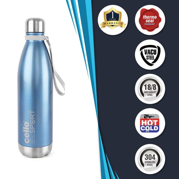 CELLO Scout Stainless Steel Double Walled Water Bottle - Image 3