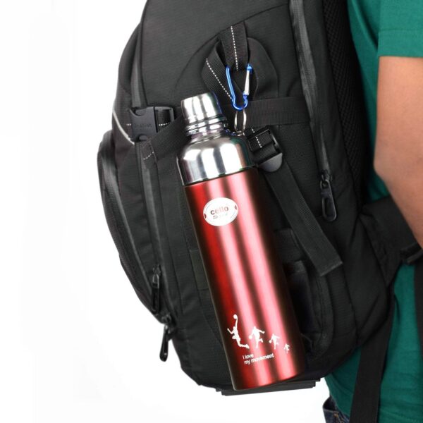 Cello Sleek Stainless Steel Bottle (Multicolor) - Image 7