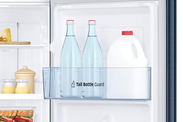 Samsung 236L 2 Star Inverter Frost-Free Double Door Refrigerator (Camellia Blue) - Image 9