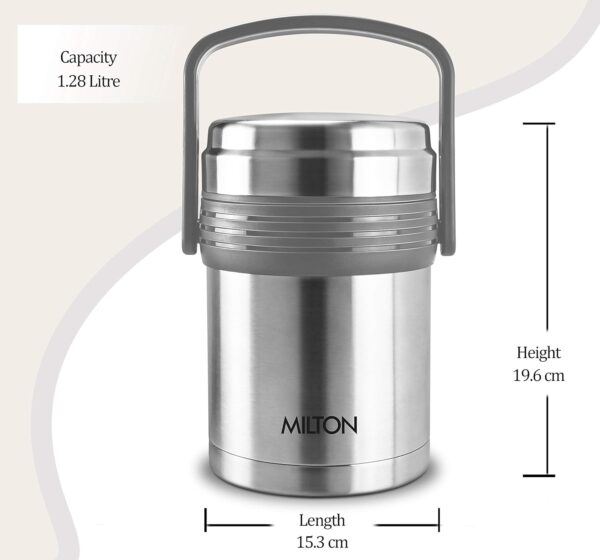 MILTON Opus Stainless Steel Tiffin Box - Image 6