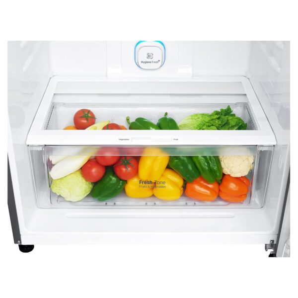 LG 506 L 1 Star Frost Free Inverter Wi-Fi Double Door Refrigerator (2023 Model, GN-H702HLHM, Platinum Silver3, With Hygiene Fresh+ & Door Cooling+) - Image 7