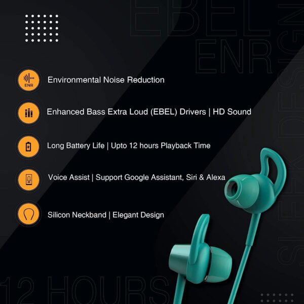 World Of PLAY PLAYGO N33 Wireless In Ear Earphones with Mic, Powerful EBEL (Enhanced Bass; Extra Loud) - Image 5