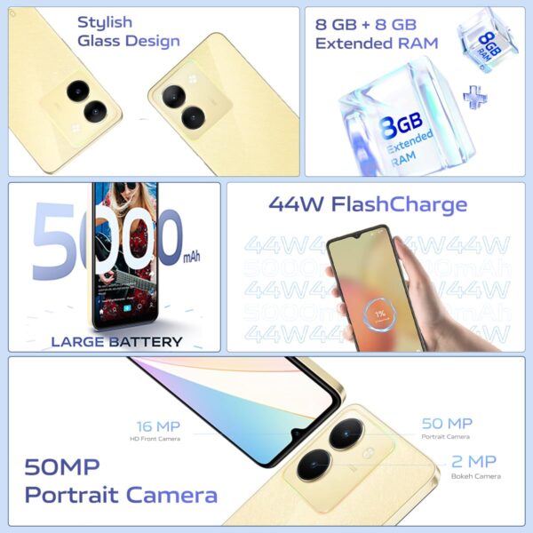 Vivo Y36 (8GB RAM, 128GB Storage) - Image 2