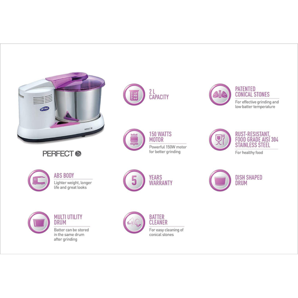 Elgi Ultra Perfect S 2-Litre Wet Grinder - Image 7