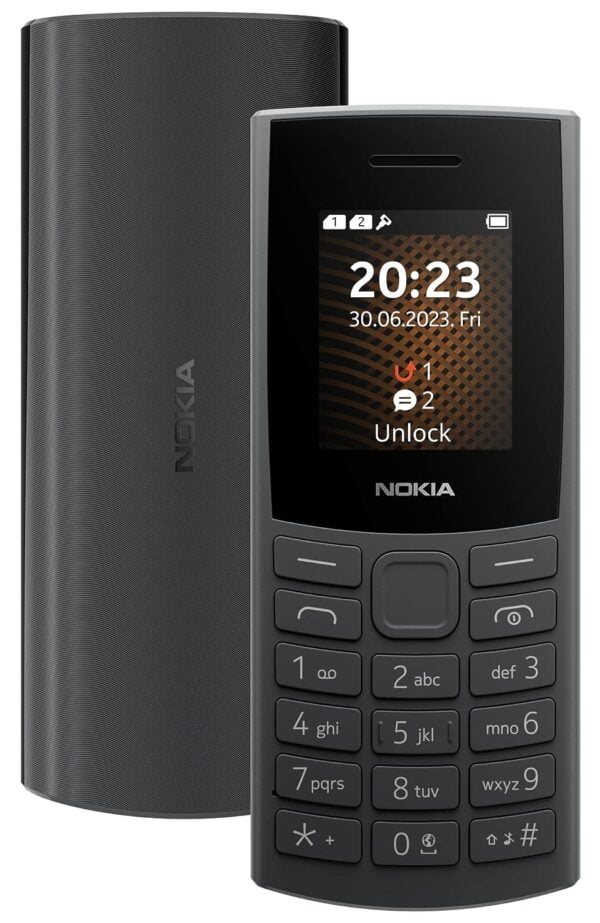 Nokia 106 Single Sim, Keypad Phone with Built-in UPI Payments App, Long-Lasting Battery, Wireless FM Radio & MP3 Player, and MicroSD Card Slot - Image 2