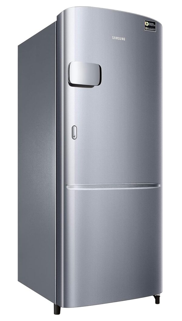 Samsung 183 L, 3 Star, Digital Inverter, Direct-Cool Single Door Refrigerator (RR20C1Y23S8/HL, Silver, Elegant Inox, 2023 Model) - Image 12