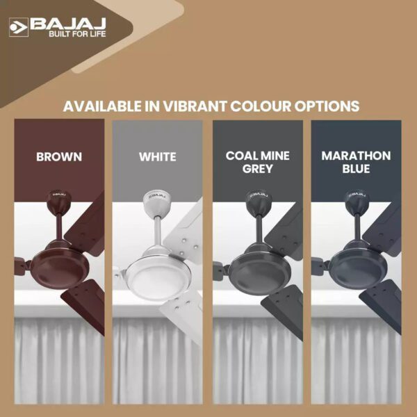 Bajaj Classico 12S1 Marathon Blue 1200 mm Ceiling Fan - Image 5