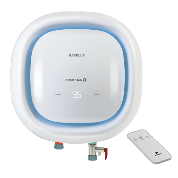 Havells Adonia R Digital Storage Water Heater with Remote , White - Image 2