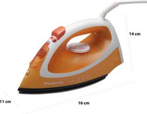 Panasonic 1550-Watt Steam Iron ( NI-P250TTSM , Orange ) - Image 5