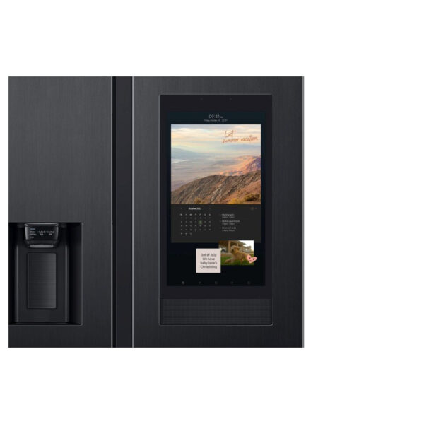 Samsung 615 Litre 3 Star Side by Side Refrigerator, Black RS7HCG8543B1HL - Image 3