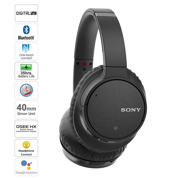 Sony WH-CH700N Wireless Bluetooth Noise Cancelling Headphones with 35 Hours Battery Life,Google Alexa - Image 2