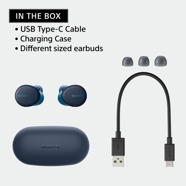 Sony WF-XB700 Truly Wireless Extra Bass Bluetooth,Earbuds with Mic, Quick Charge - Image 15