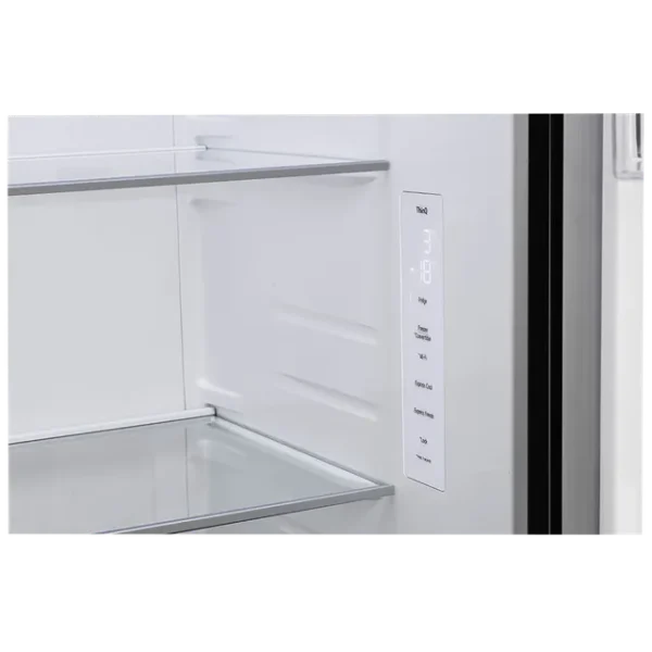 LG 650 Litres 3 Star Frost Free Side by Side Refrigerator with Smart Inverter Compressor (GLB257DBM3, Black Mirror) - Image 11