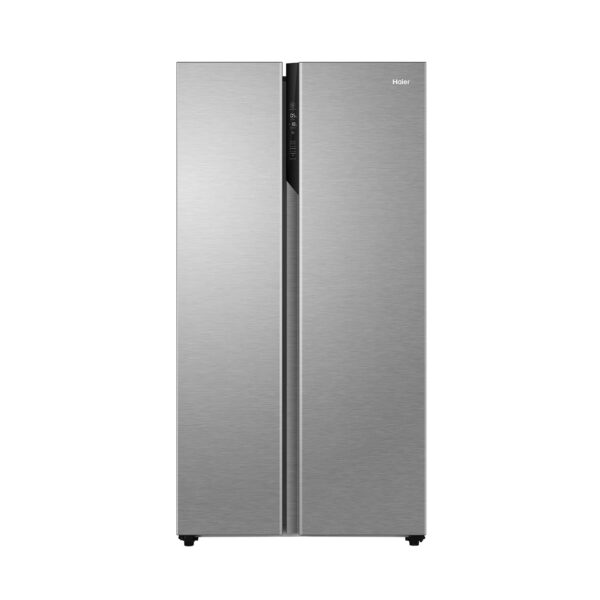 Haier 630 L Double Door Side By Side Refrigerator Appliances, Expert Inverter Technology (HRS-682SS, Shiny Steel