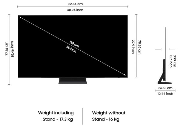 Samsung 138 cm (55 inches) 4K Ultra HD Smart OLED TV - Image 5