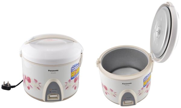 Panasonic SR-KA18A(R) 1.8 Liters Rice Cooker, White - Image 3