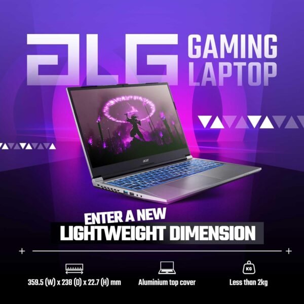 Acer ALG 12th Gen Intel Core i5 Gaming Laptop (8GB RAM/512GB SSD - Image 8