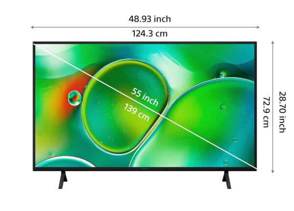 Sony 139 cm (55 inches) BRAVIA 2 4K Ultra HD Smart LED Google TV K-55S25 (Black) - Image 5