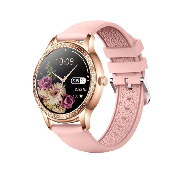 HAPIPOLA Floral Exclusive Smartwatch for Women with Advance Bluetooth Calling, 1.32" Amoled Display - Image 4