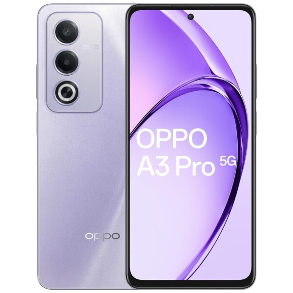 OPPO A3 Pro 5G (8GB RAM, 128GB Storage)|6.67” HD+ 120Hz Refresh Rate Screen