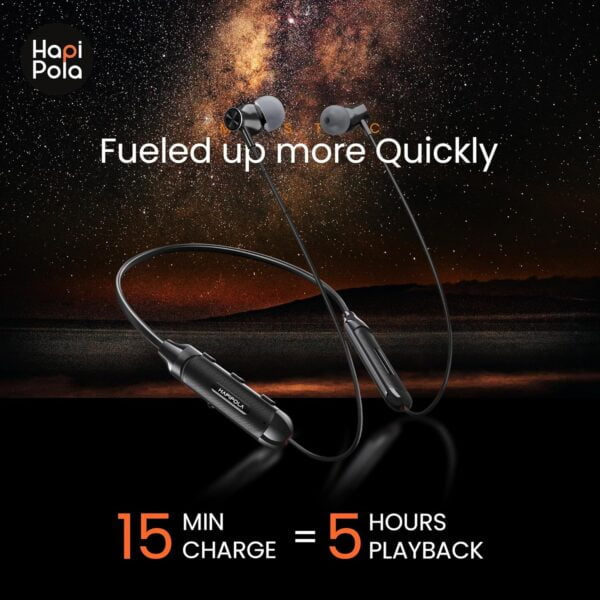 HAPIPOLA Wireless Earphone Mystic Bluetooth Neckband - Image 4